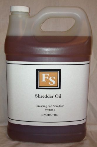 Paper Shredder Oil - One Gallon Bottles (Pack of 4) - Lubricant