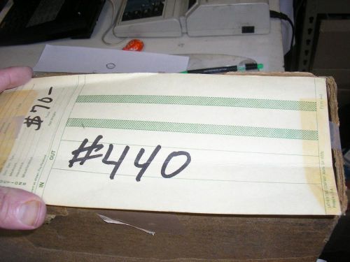 Lathem # 440 time cards, box of 1000, great deal at a very low price!!! for sale