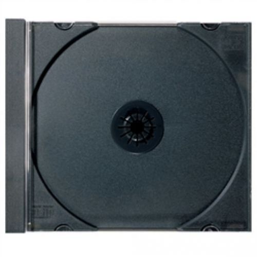 50 STANDARD Black CD Jewel Case  (Tray Only, NO Cartons)