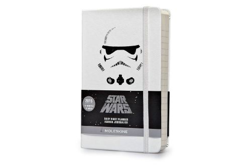 2015 STAR WARS EDITION Moleskine 3.5&#034;x5&#034; Daily Diary/Planner- Storm Trooper