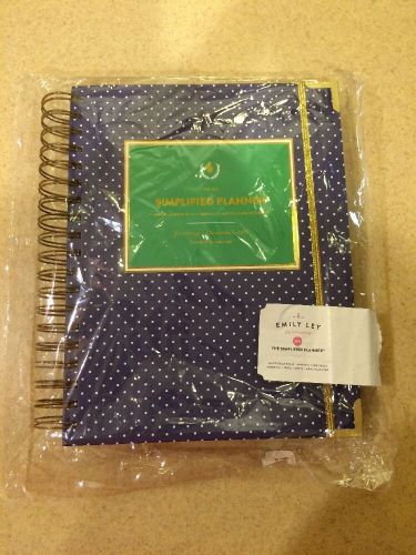 Emily Ley 2015 DAILY Simplified Planner - Navy Dot