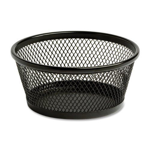 Rolodex mesh collection jumbo paper clip holder  black (62562) for sale