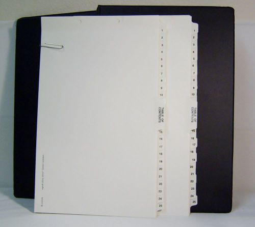Avery Legal Exhibit Reference Dividers @PLUS@ 2 Legal 4 ring  Heavy-Duty Binders