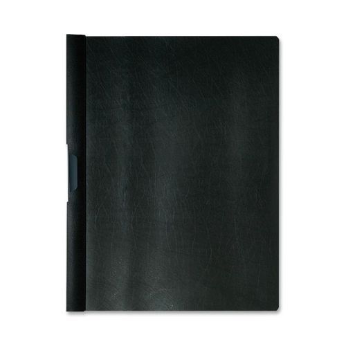 Business Source Patented Clip Report Cover -Letter-Vinyl -Black -1 Ea- BSN78495