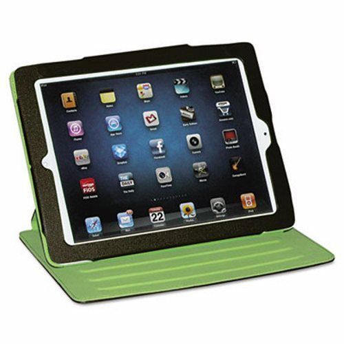 Buxton Faux Leather Swivel iPad2 Case, Brown, Green Interior (BUXOC218I18BR)