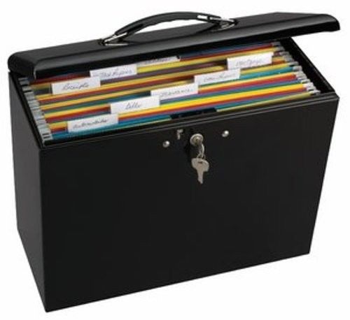 File Document Valuable Security Locking Safe Box Case Organizer Home Dorm Office