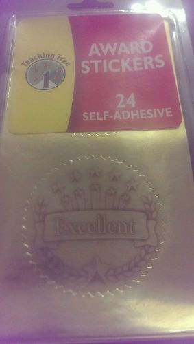 2&#034; Certificate Seals &#034;Excellent&#034; Labels Awards Embossing Stickers Craft NEW