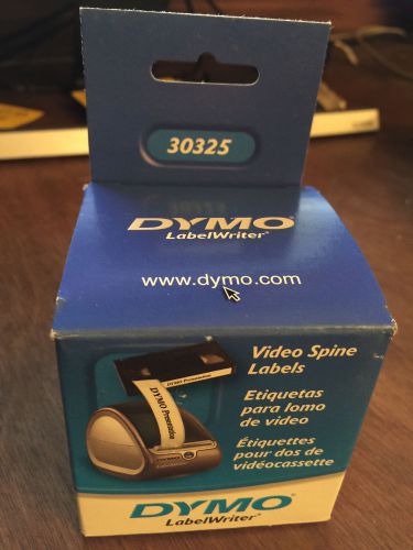 Dymo LabelWriter Video Spine (multi-use) Labels 30325 - NIB