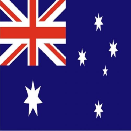 30 Custom Australia Flag Personalized Address Labels