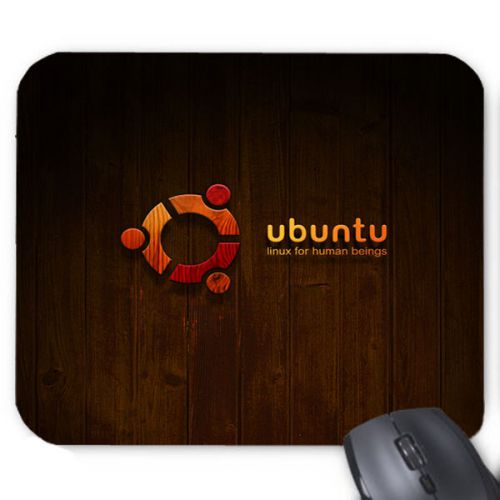 Linux Ubuntu OS Komputer Logo Mousepad Mouse Mat Hot Gift New