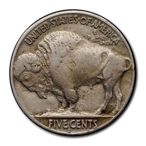 Buffalo Nickel Coin Round Mousepad Free Shipping