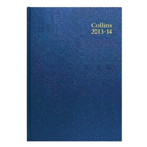 Collins 2013-2014 40m A4 Week to View Mid Year Diary - Blue