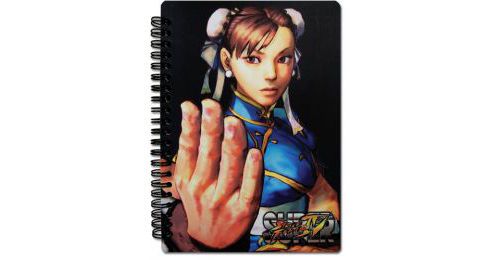Chun-Li and Cammy Street Fighter IV Notebook ~8x6 inches