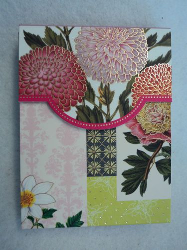 Garden delight magnetic PURSE PAD note pad notepad 75 sheet
