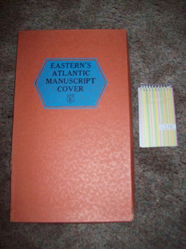 Eastern&#039;s Atlantic Manuscript Cover box of blue paper possibly 100 sheets notes