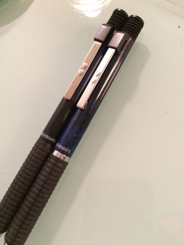 Paper Mate DynaGrip Pen Pencil Set. Deep Blue Black. Great Writing Tool-Japan.
