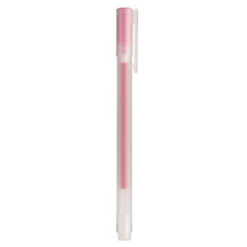 MUJI Moma Gel Ink Ball Point Pen 0.38mm Pink Japan WorldWide
