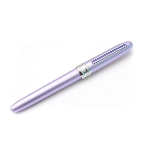 Platinum plaisir fountain pen, violet barrel, medium point, black ink for sale
