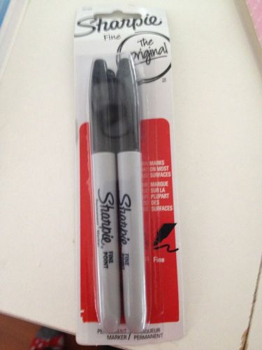 Package Of 2 Sharpie Fine Markers