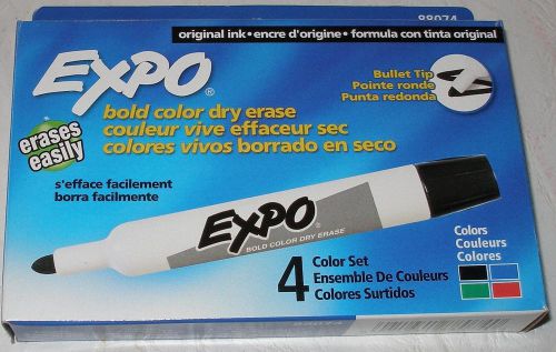 EXPO #88074 4 Pack Dry Erase Markers