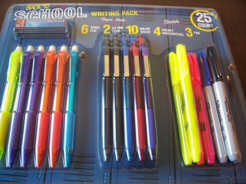 Paper mate sharpie complete writing pack pencils leads pens markers set kit .7mm for sale