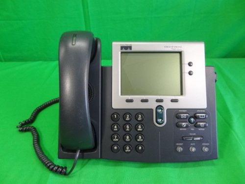 Cisco LCD VoIP Speakerphone Business Office System IP Phone 7940G CP-7940G Used