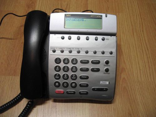 NEC DTERM IPK VoIP BUSINESS OFFICE TELEPHONE PHONE HANDSET ITH-8D-3 (BK) TEL