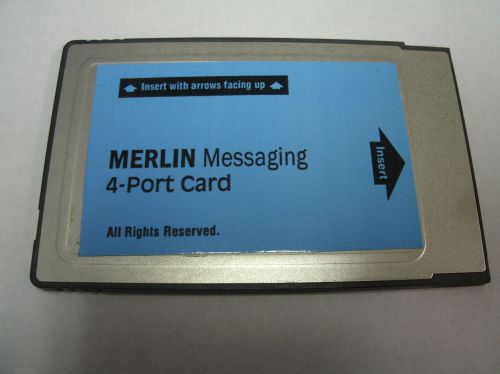 Avaya Lucent Merlin Magix Messaging 108491366 12H2 4 Port Upgrade PC Card