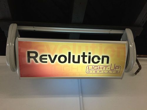 Light Up Displays Revolution Sign