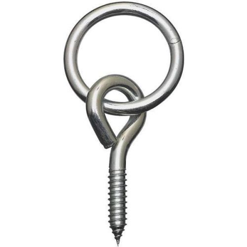 National Mfg. N220657 Zinc Hitching Ring With Screw Eye-HITCHING RING