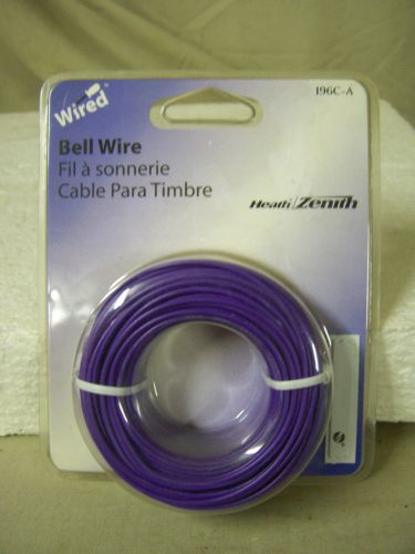Door Bell Wire 65 Feet 20 AWG Doorbell Wire Multipurpose Heath Zenith 196C-A