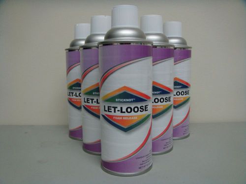Let-loose spray foam release - (6) 12oz cans - pura - chem trend for sale