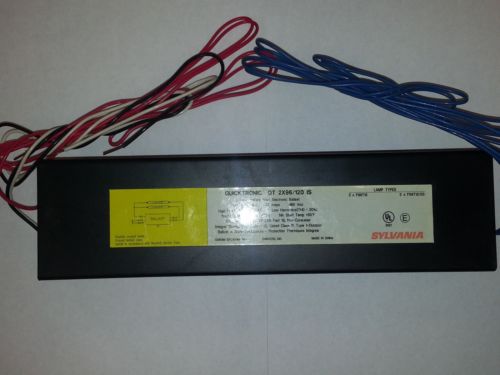 New quicktronic qt2x96/120v electronic instant start ballast for sale