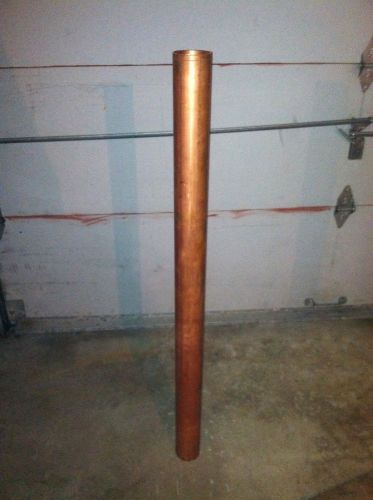 3&#034; Copper Pipe Tube 4&#039; Long Type L
