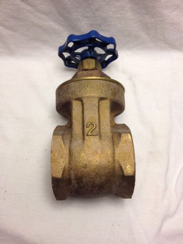 2&#034; bronze gate valve 125 pounds working pressure for sale