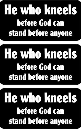 3 - He Who Kneels Before God Hard Hat Biker Helmet Iphone Sticker Decal HS-5066