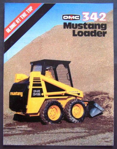Owatonna 342 mustang loader brochure for sale