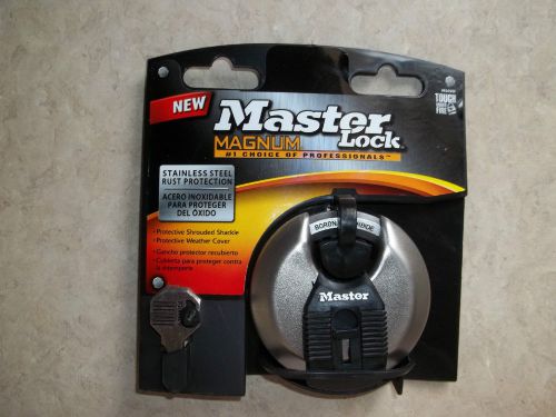 MASTER LOCK MAGNUM SHROUDED PADLOCK  #MSPXD
