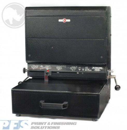 Onyx hd7700h heavy duty punch for wire, comb &amp; spiral binding for sale