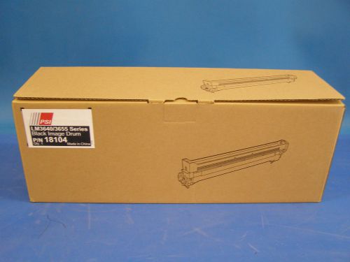 New In Box PSI Black Drum Cartridge LM3640/3655 Digital Envelope Press 18104