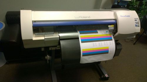 Roland VersaCamm SP-300V Wide Format Printer Cutter W/ Online Dryer &amp; Take Up