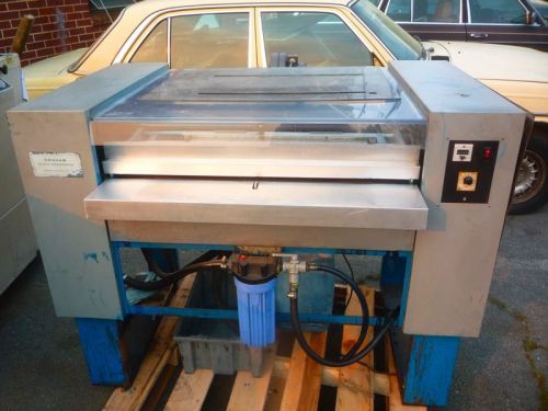 GRAHAM PLATE PROCESSOR FOR NEWSPAPER OFFSET PLATES WORKING CONDITION