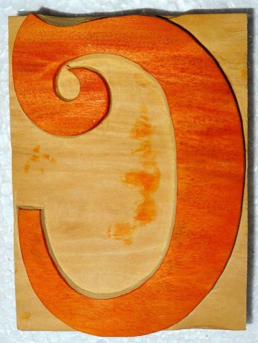 Letterpress Letter &#034;C&#034; Wood Type Printers Block Typography Collection.B957