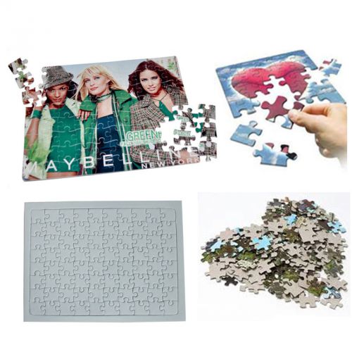 New Blank 24pcs A5 Sublimation Jigsaw Puzzle Toy Heat INK Transfer Heat Press