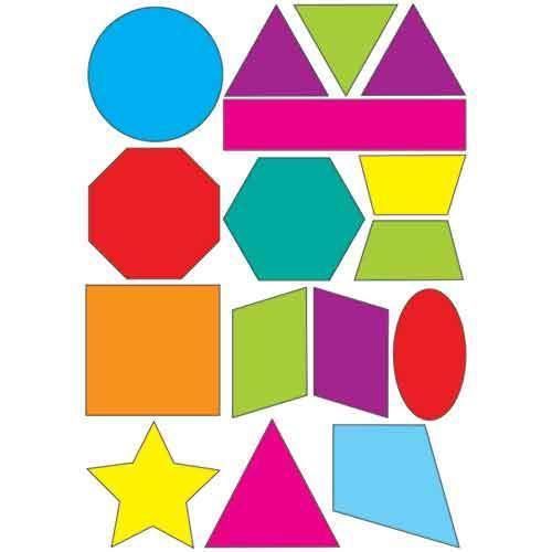 Ashley Productions Math Die-Cut Magnets Shapes
