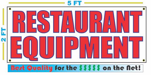 RESTAURANT EQUIPMENT Banner Sign NEW Larger Size Best Quality for The $$$