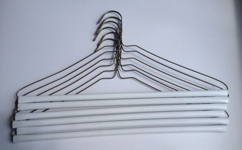 Box of 50 16&#034; pants strut hanger with cardboard tube *** free shipping*** for sale