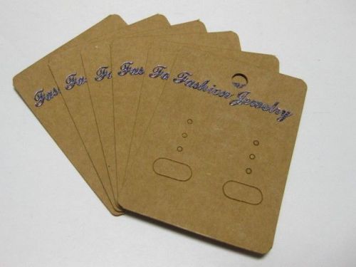 50 Jewelry Earring Display Hanging Holder Cards 2&#034;X2.6&#034;