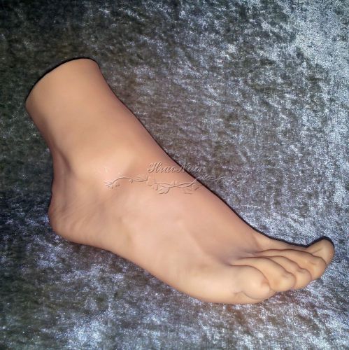 Vivid retail right foot display mannequin dummy model for pedicure art sketch for sale