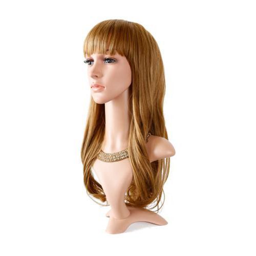 Brand New Beautiful Free Stand Skin Makeup Female Mannequin Head for Hair Show